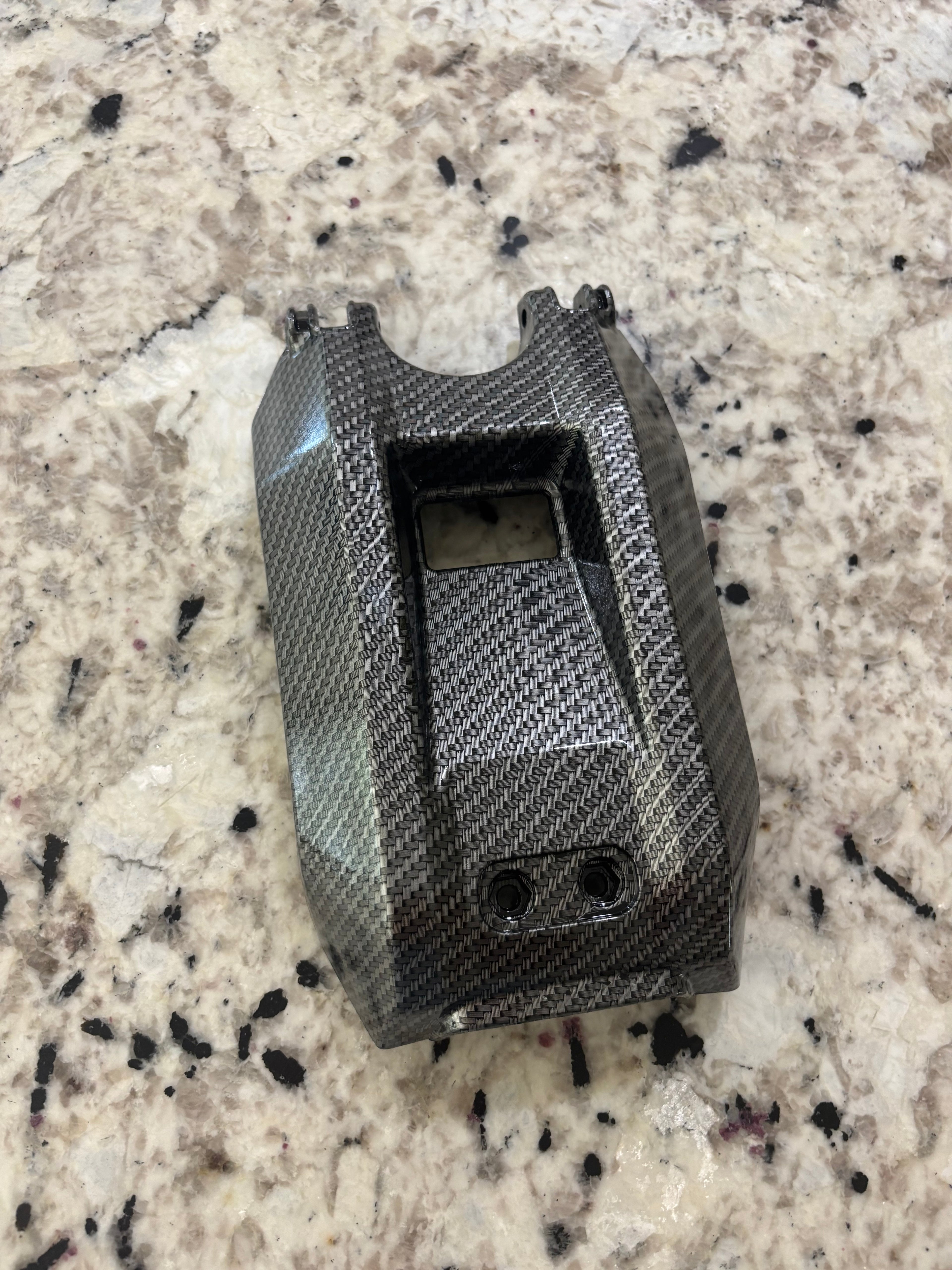 Carbon fiber Surron lbx battery cover